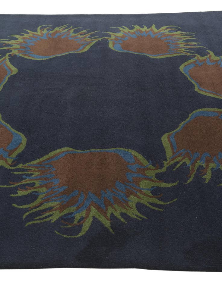 Detail image of 7' 3 x 7' 6 Luna Wool Square Rug