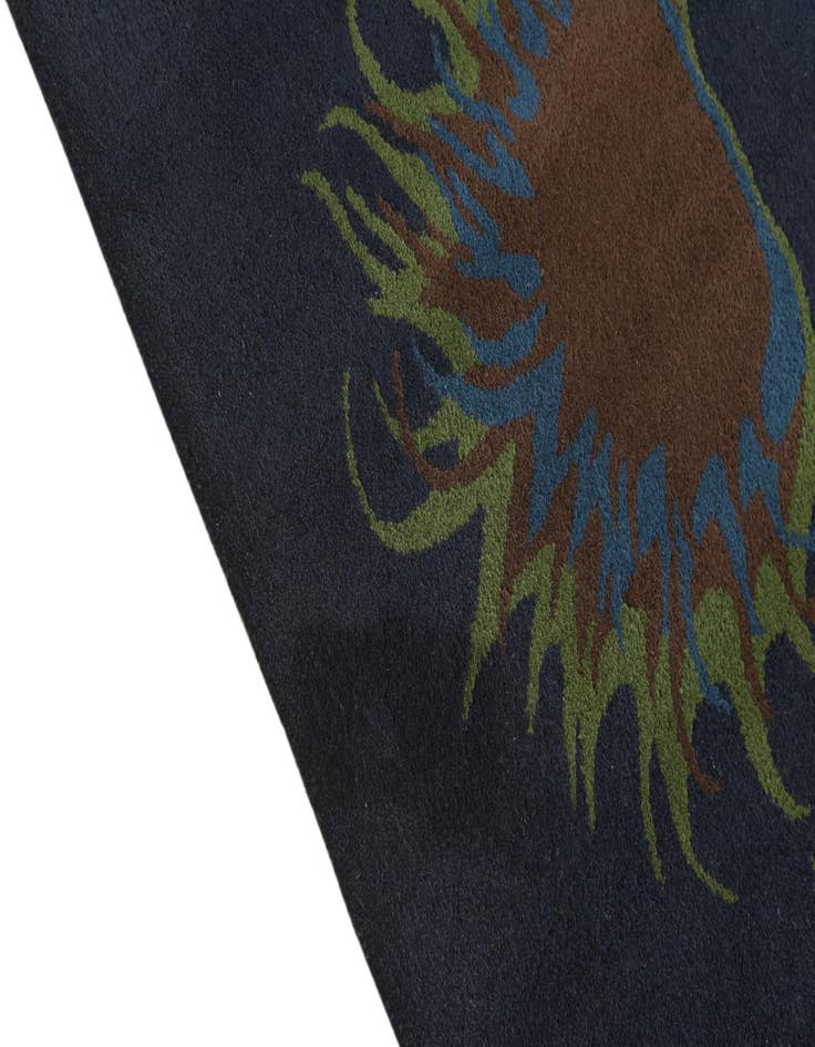 Detail image of 7' 3 x 7' 6 Luna Wool Square Rug