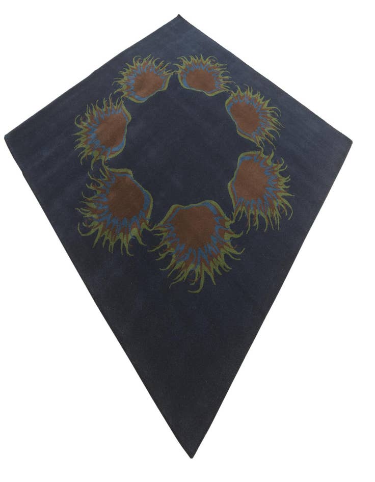 Detail image of 7' 7 x 7' 7 Luna Wool Square Rug