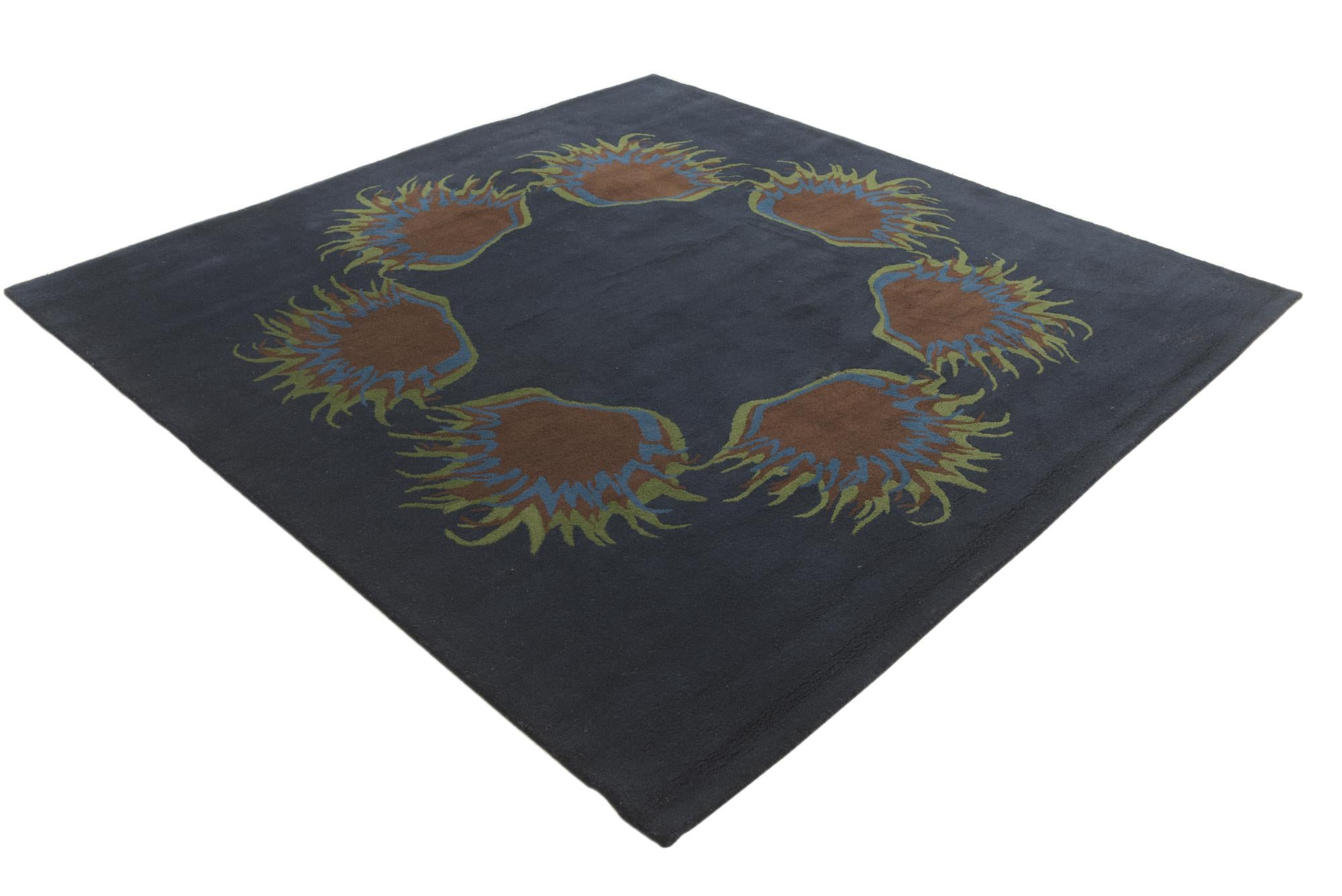 7' 7 x 7' 7 Luna Wool Square Rug