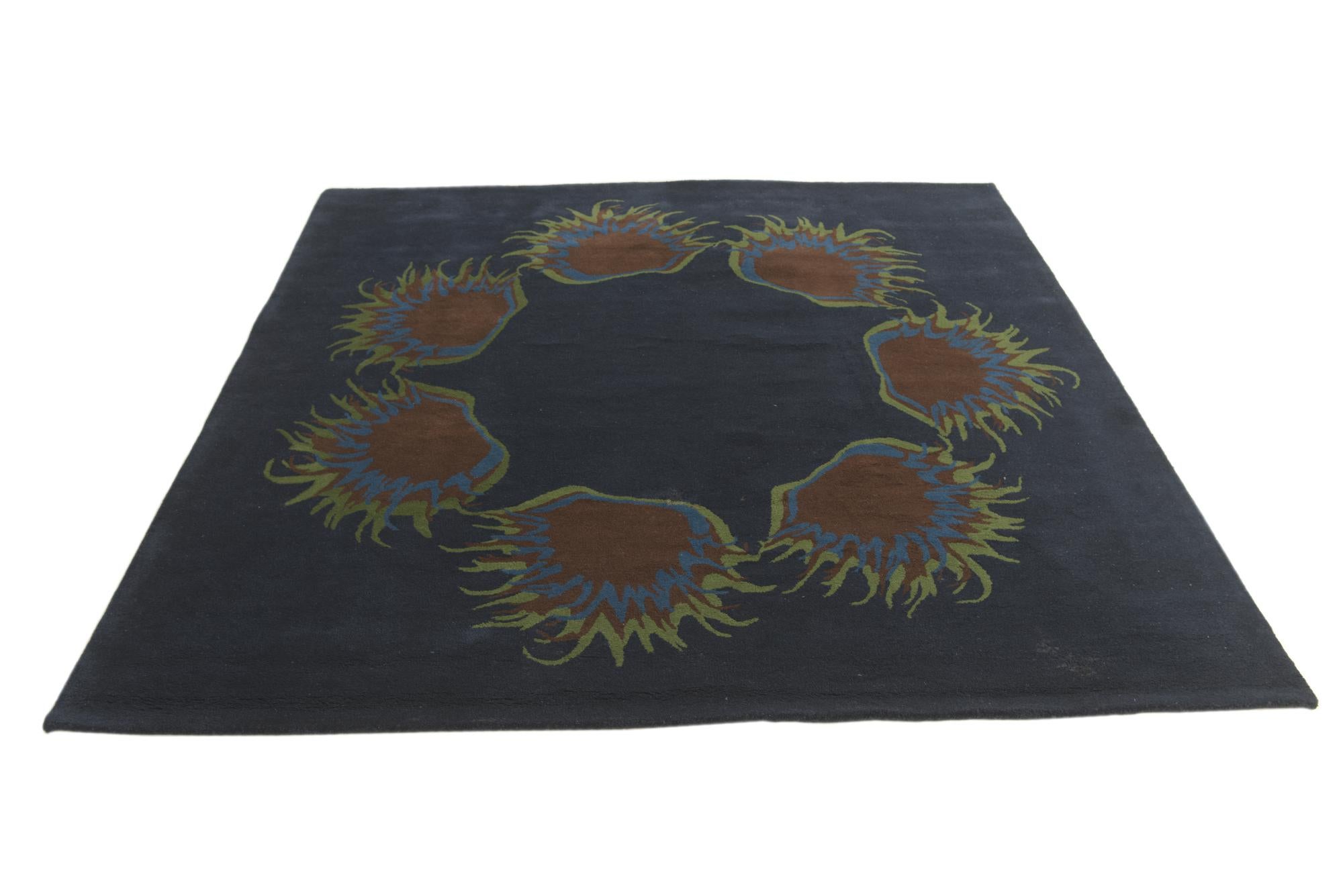 7' 7 x 7' 7 Luna Wool Square Rug