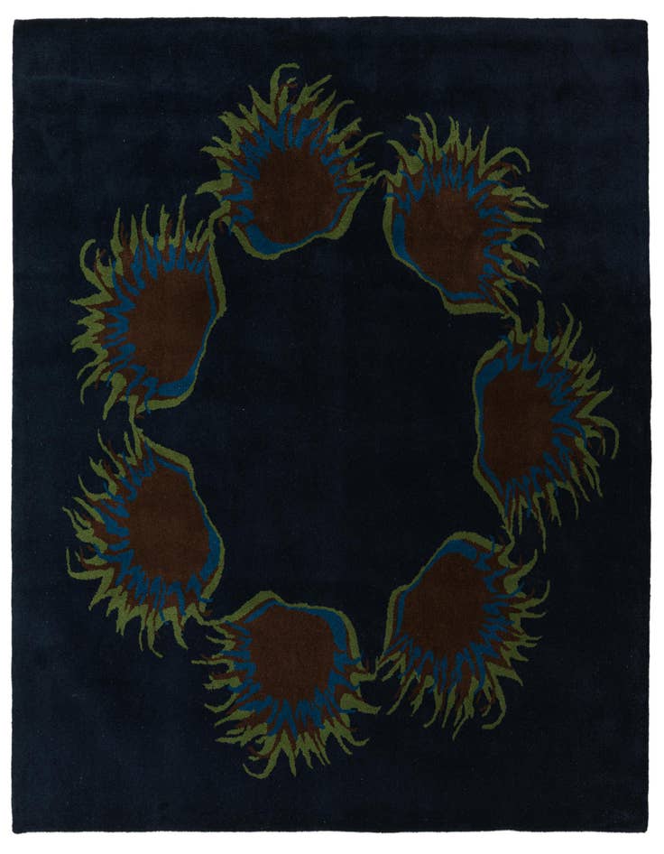 Detail image of 7' 6 x 7' 7 Luna Wool Square Rug