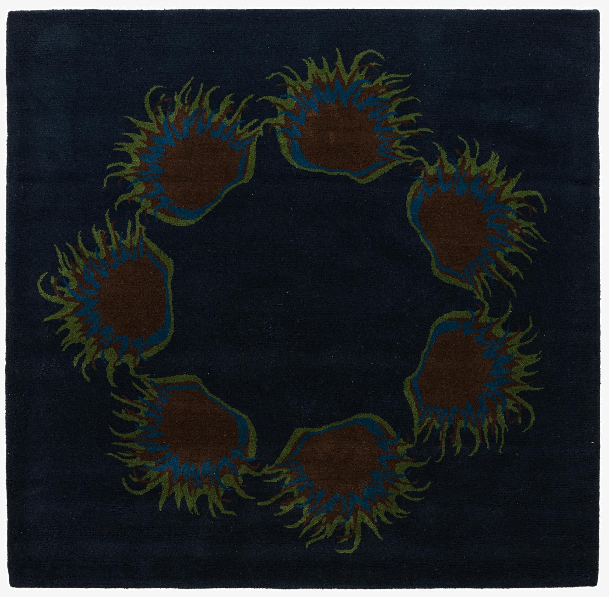 7' 5 x 7' 8 Luna Wool Square Rug