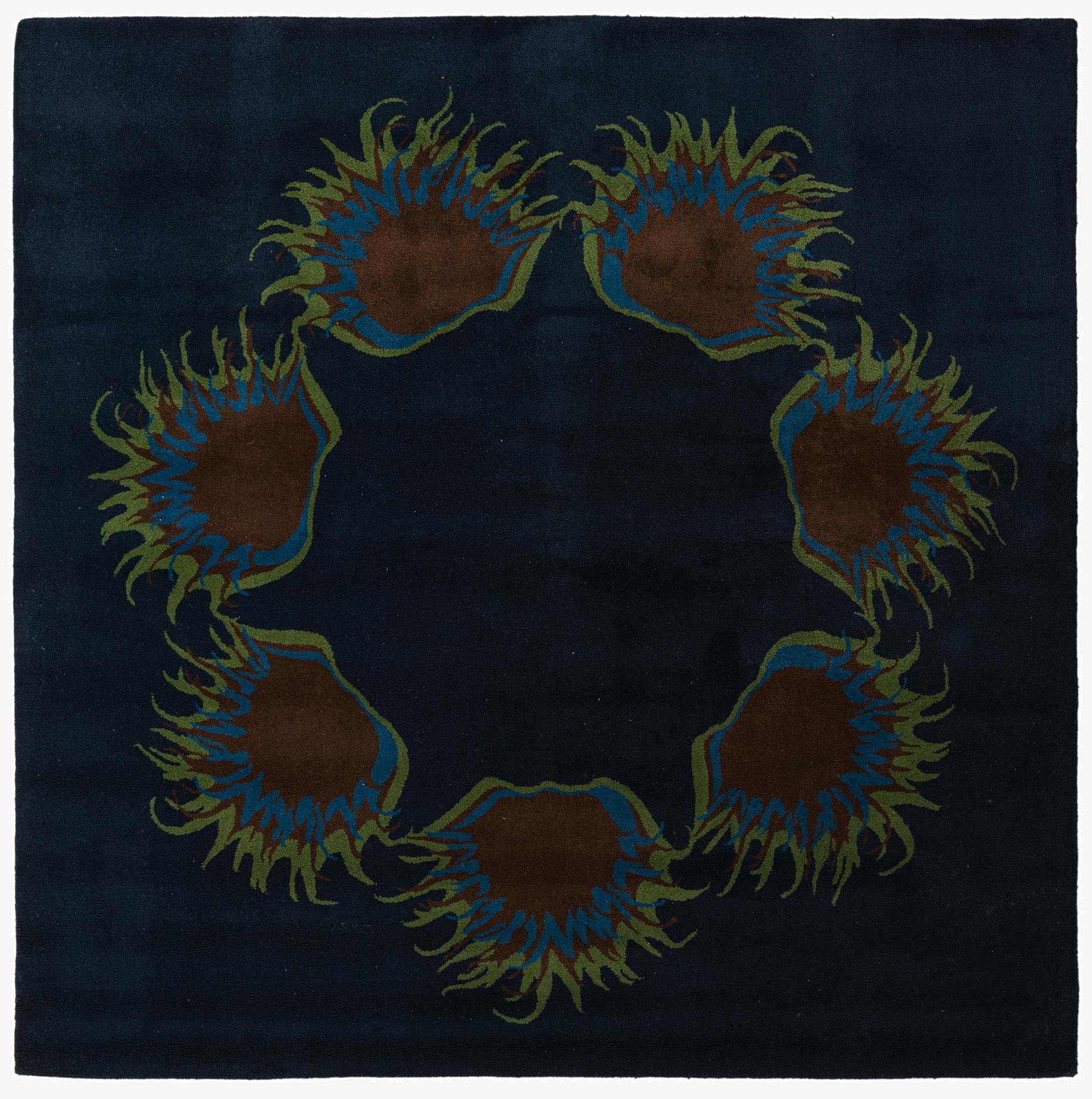 7' 5 x 7' 6 Luna Wool Square Rug