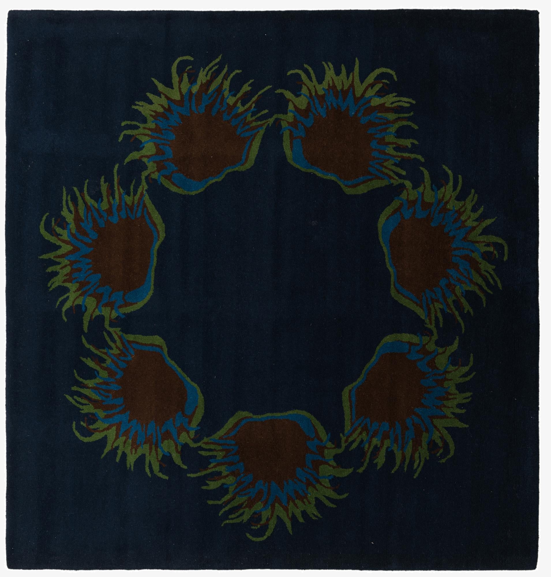 7' 4 x 7' 7 Luna Wool Square Rug