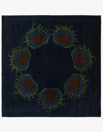 7' 5 x 7' 6 Luna Wool Square Rug