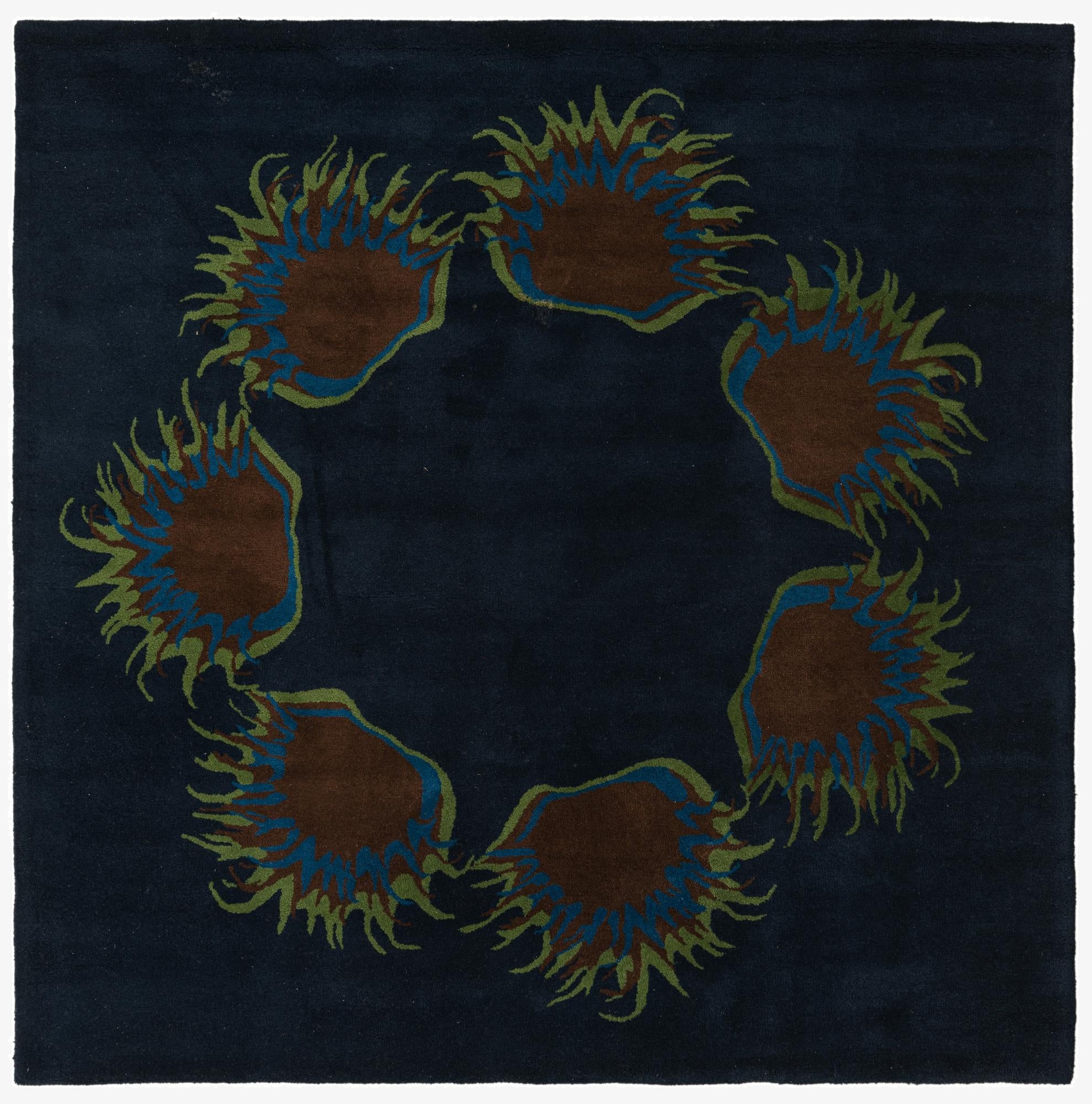 7' 7 x 7' 7 Luna Wool Square Rug