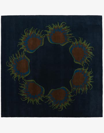 7' 6 x 7' 7 Luna Wool Square Rug