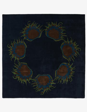 7' 5 x 7' 6 Luna Wool Square Rug