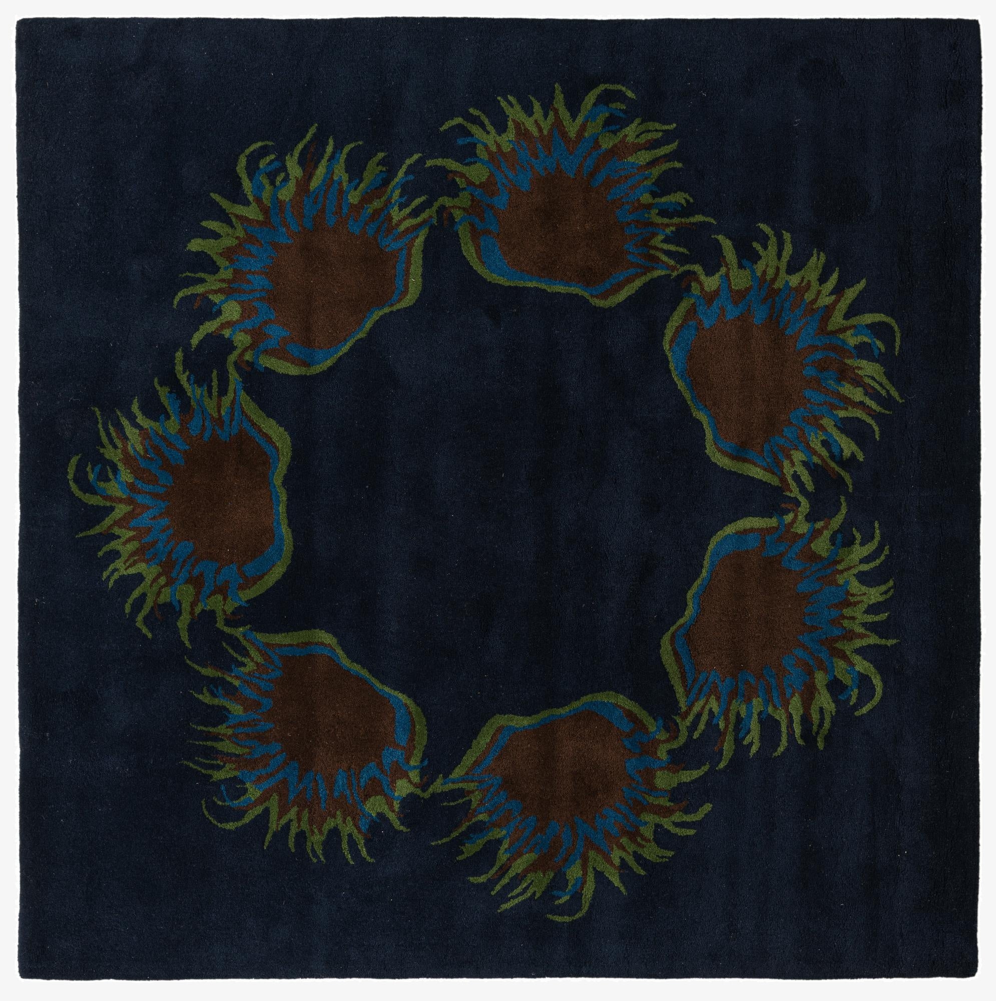 7' 7 x 7' 7 Luna Wool Square Rug