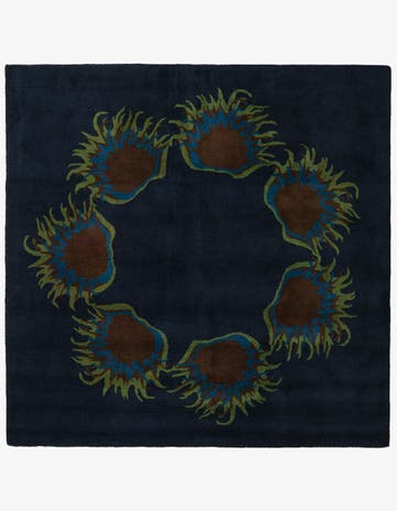 7' 6 x 7' 7 Luna Wool Square Rug