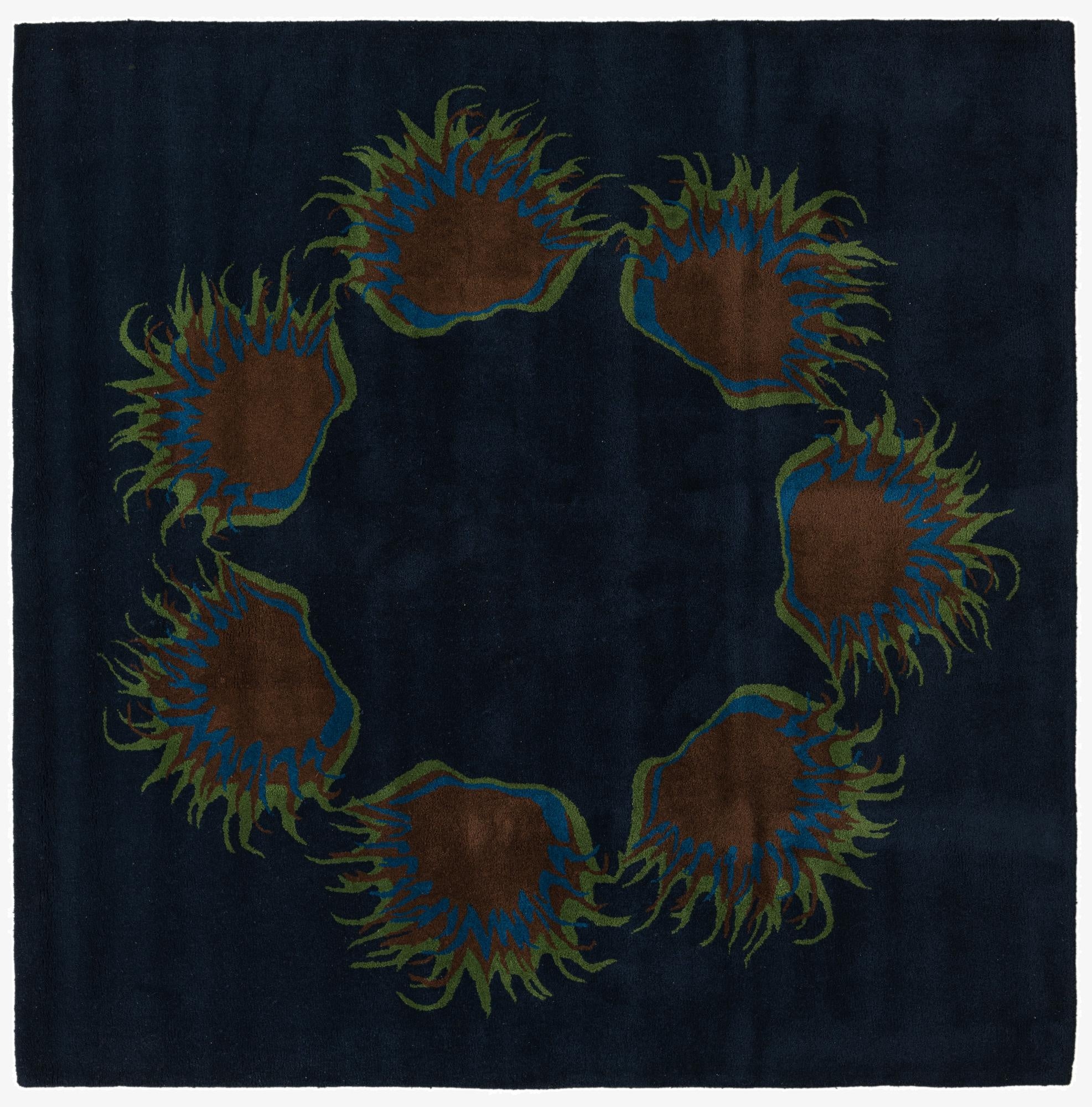 7' 6 x 7' 7 Luna Wool Square Rug