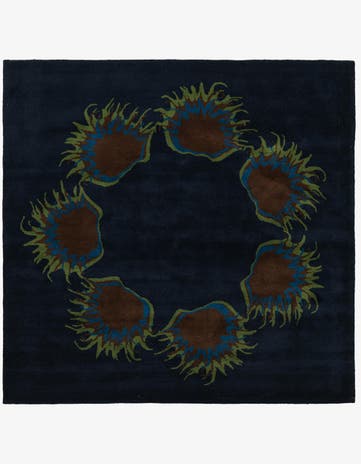 7' 5 x 7' 7 Luna Wool Square Rug