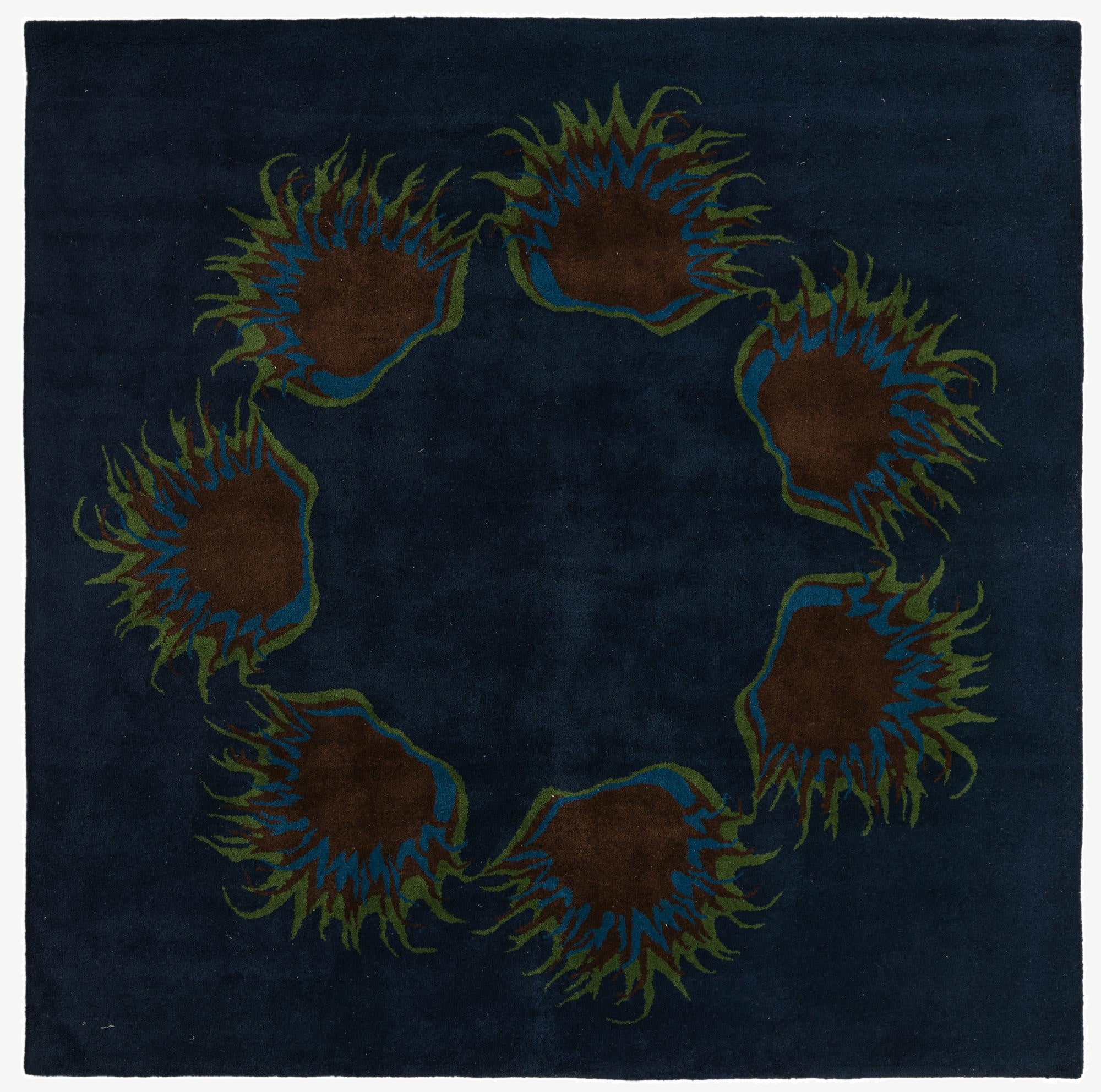 7' 5 x 7' 6 Luna Wool Square Rug