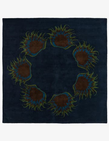 7' 5 x 7' 6 Luna Wool Square Rug