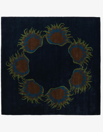 7' 5 x 7' 6 Luna Wool Square Rug