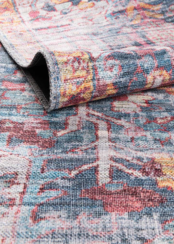 7' 3 x 7' 3 Washable Maahru Square Rug
