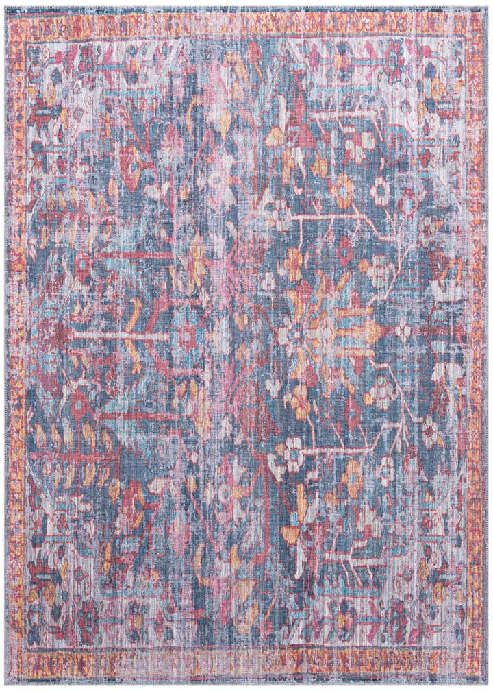7' 3 x 7' 3 Washable Maahru Square Rug
