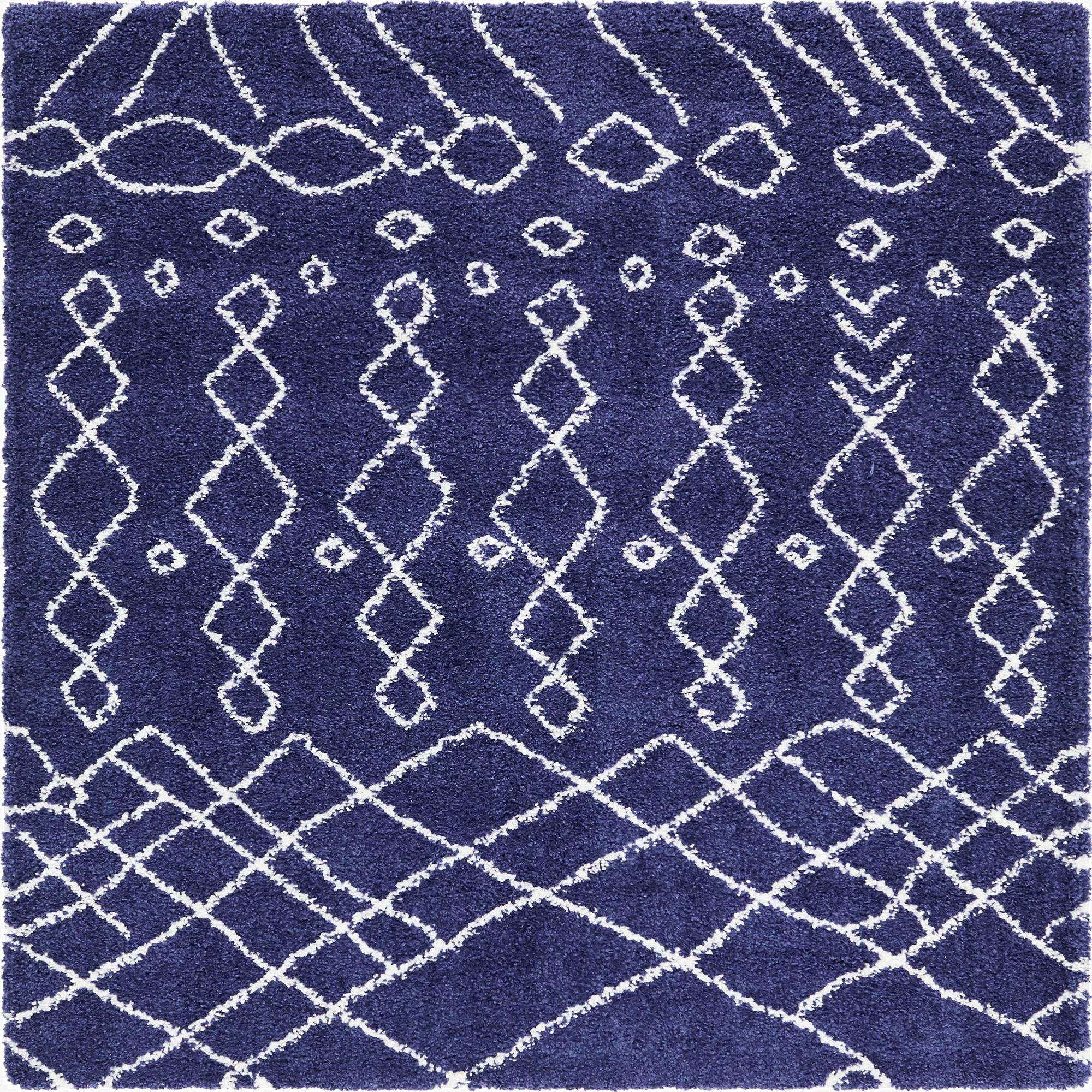 8' x 8' Marrakesh Shag Square Rug