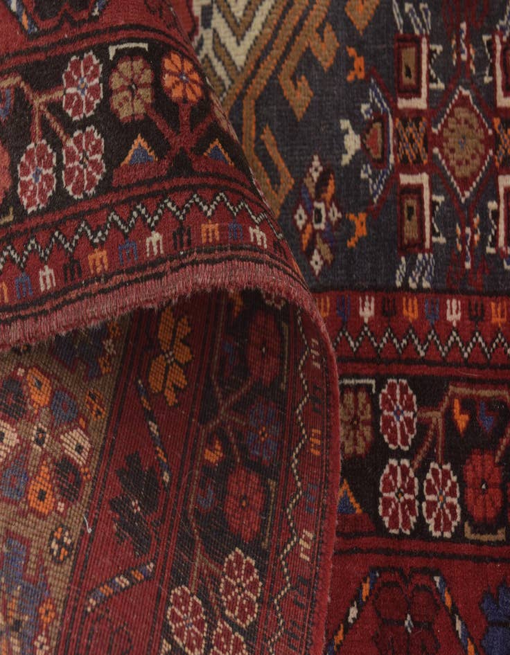 Detail image of 7' 8 x 8' 10 Hand Knotted Meshkabad Persian Wool Square Rug