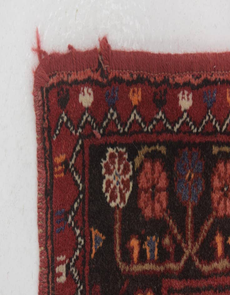 Detail image of 7' 8 x 8' 10 Hand Knotted Meshkabad Persian Wool Square Rug