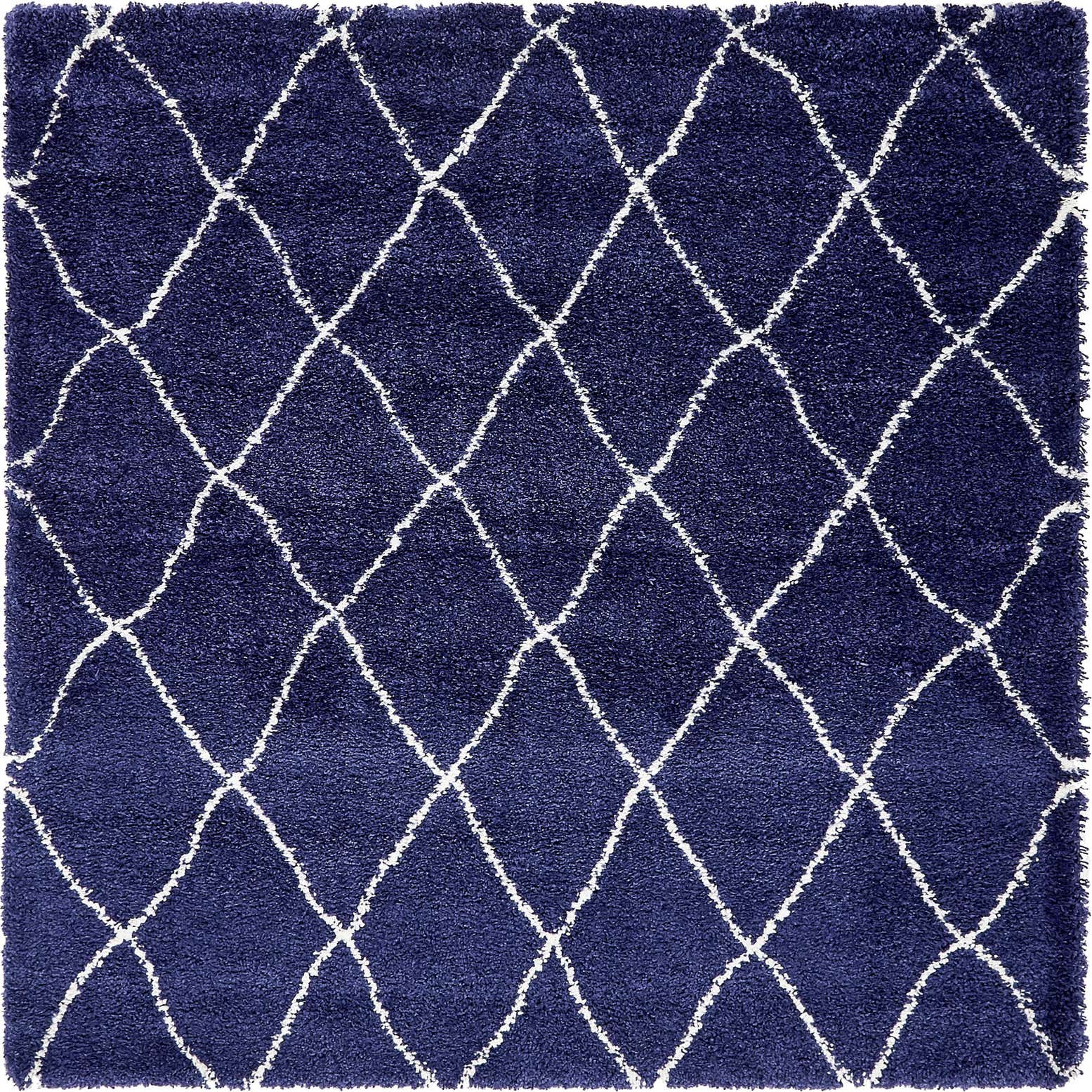 8' x 8' Moroccan Shag Square Rug