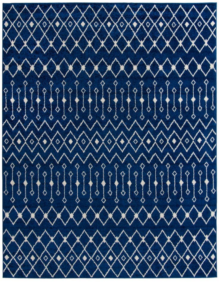 Detail image of 10' x 10' Moroccan Trellis Square Rug