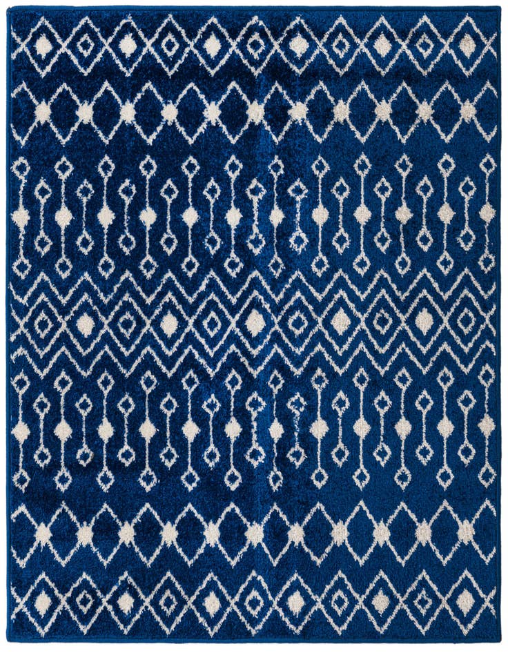 Detail image of 4' x 4' Moroccan Trellis Square Rug