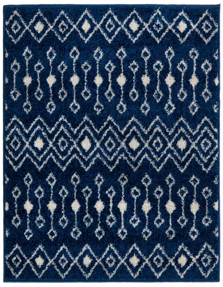 Detail image of 3' x 3' Moroccan Trellis Square Rug