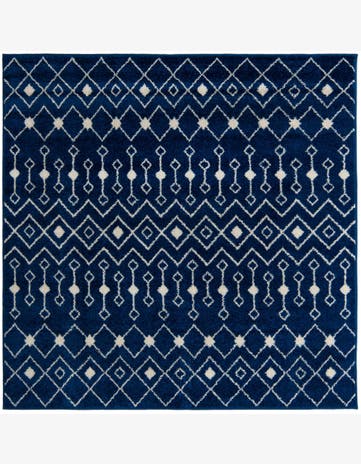 6' x 6' Moroccan Trellis Square Rug