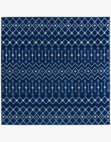 10' x 10' Moroccan Trellis Square Rug