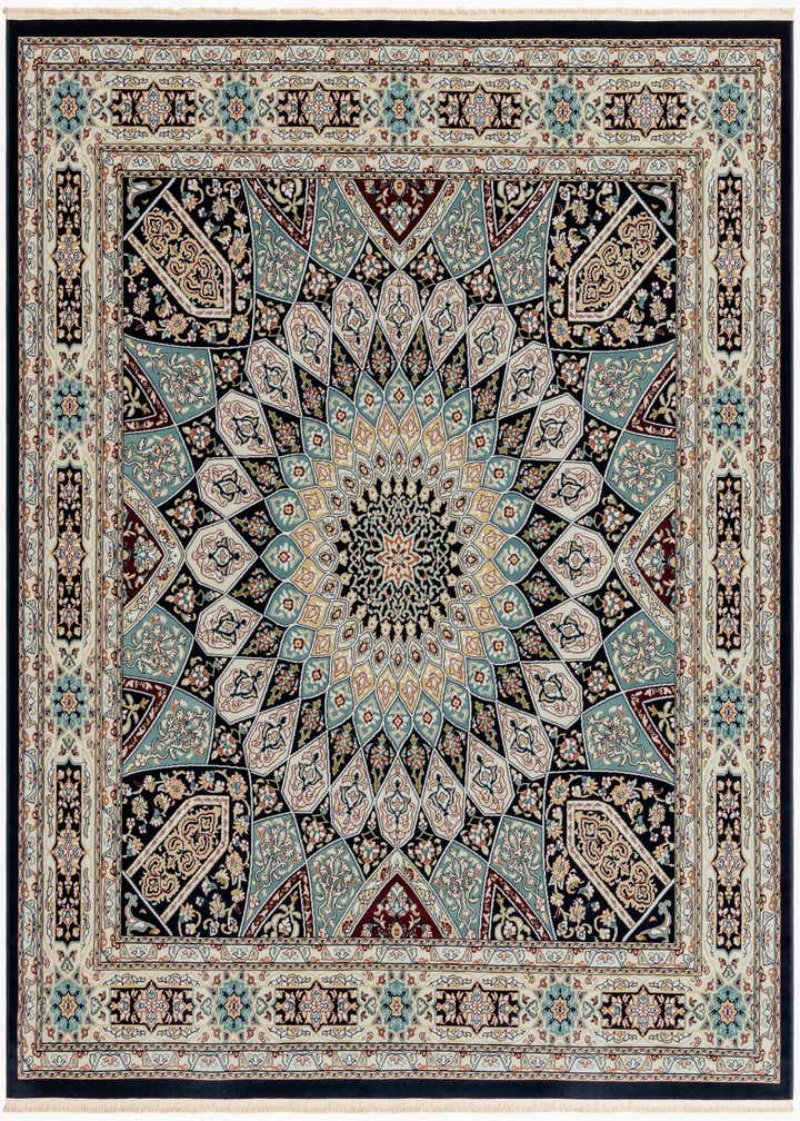 6' x 6' Nain Design Square Rug