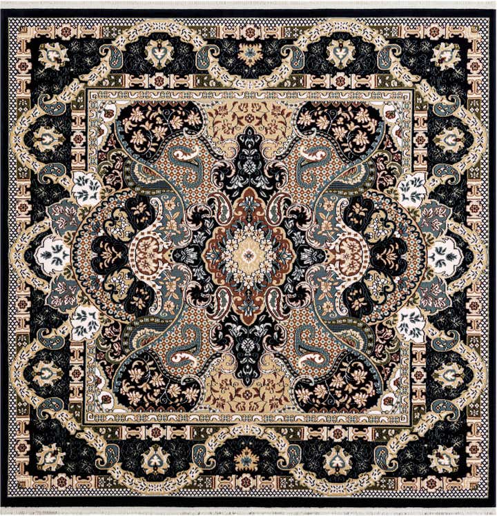6' 1 x 6' 1 Nain Design Square Rug