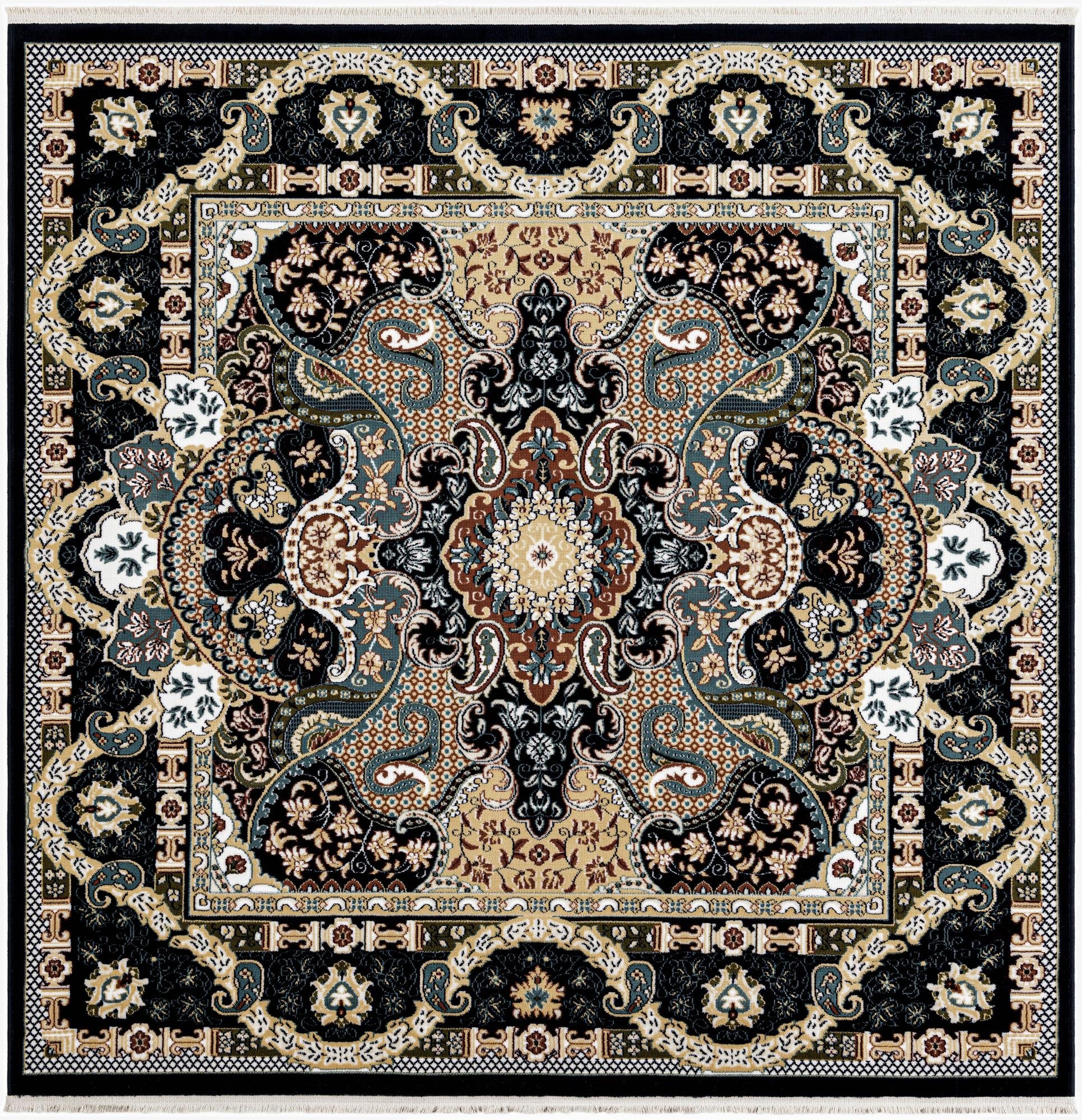 6' 1 x 6' 1 Nain Design Square Rug
