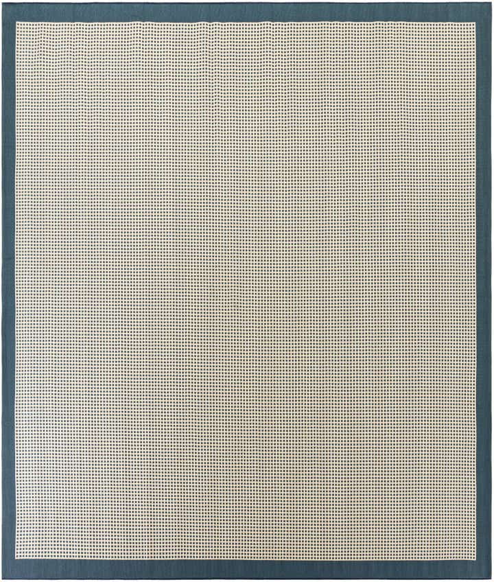 10' x 10' Easy-Clean Border Indoor / Outdoor Square Rug