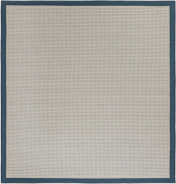 Detail image of 7' 10 x 7' 10 Easy-Clean Border Indoor / Outdoor Square Rug