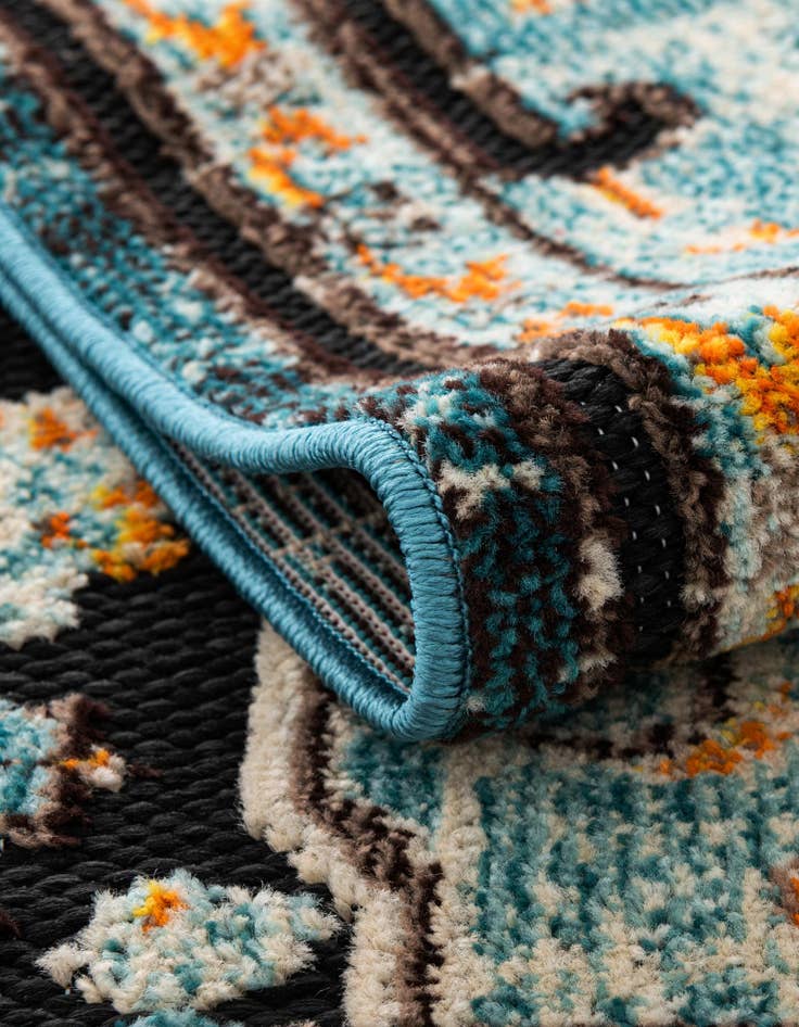 Detail image of 10' x 10'  Washable Casablanca Indoor / Outdoor Square Rug