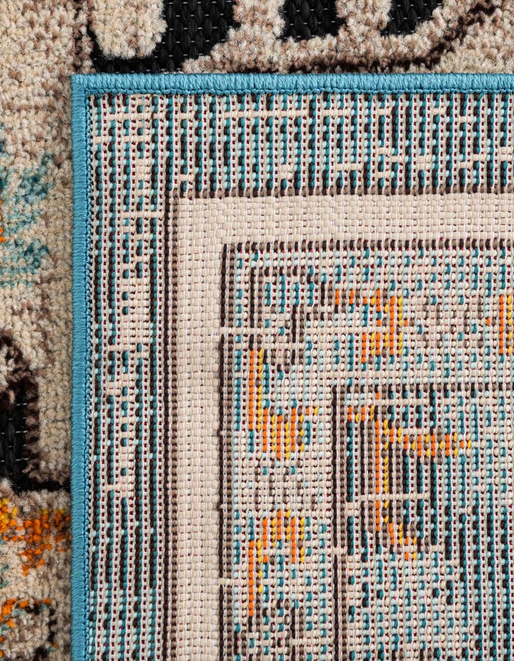 Detail image of 10' x 10'  Washable Casablanca Indoor / Outdoor Square Rug