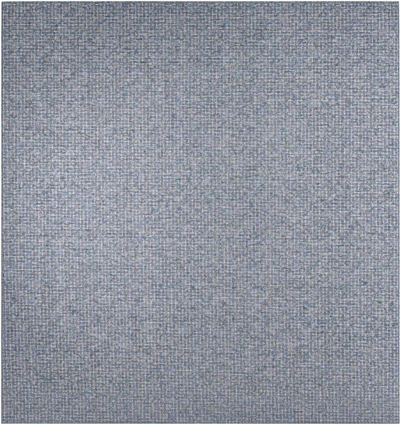 10' x 10' Easy-Clean Checkered Indoor / Outdoor Square Rug