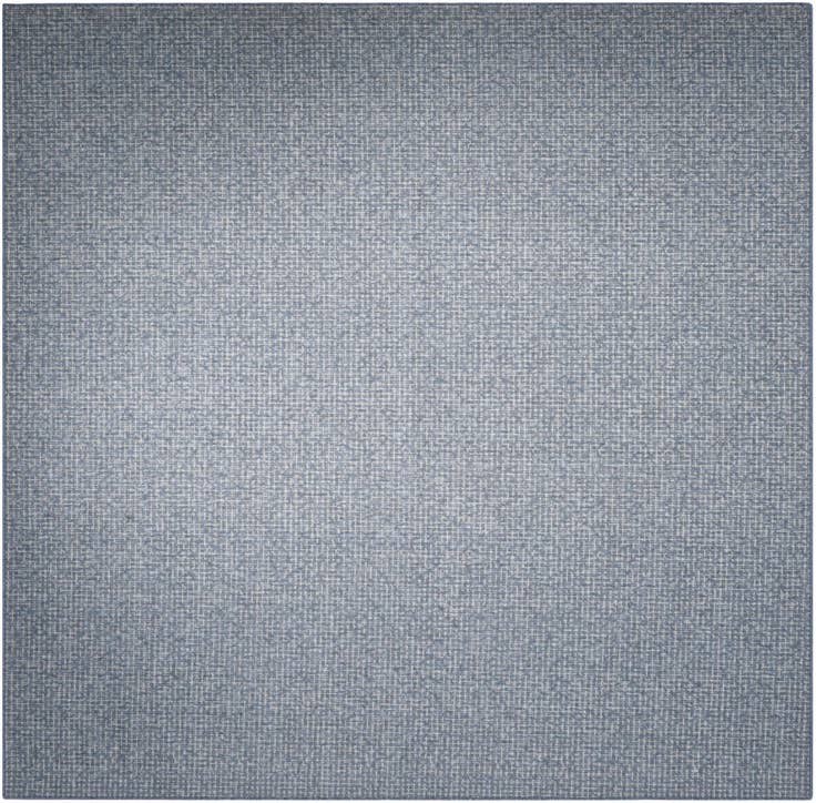 Detail image of 13' x 13' Easy-Clean Checkered Indoor / Outdoor Square Rug