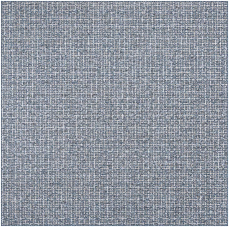 Detail image of 7' 10 x 7' 10 Easy-Clean Checkered Indoor / Outdoor Square Rug