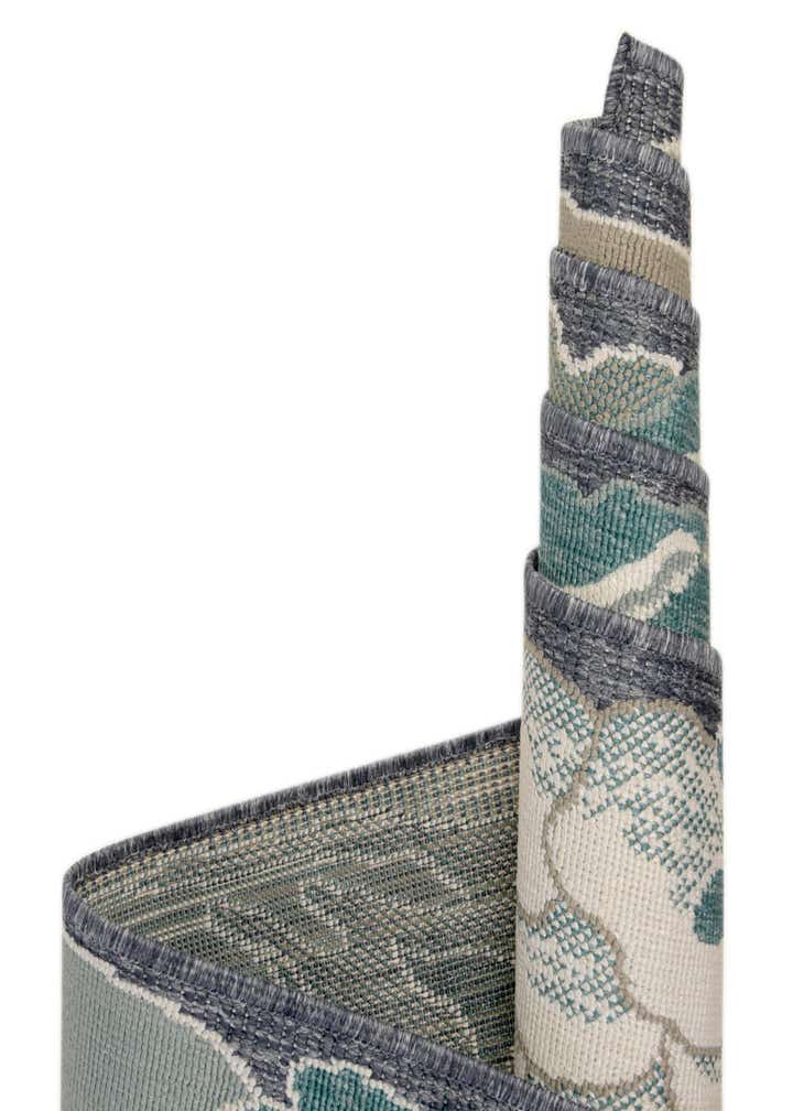 7' 10 x 7' 10 Easy-Clean Coastal Indoor / Outdoor Square Rug