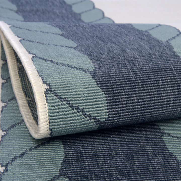 7' 10 x 7' 10 Easy-Clean Coastal Indoor / Outdoor Square Rug