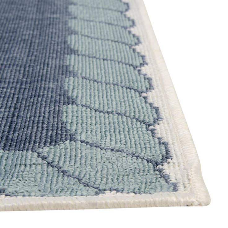 Detail image of 7' 10 x 7' 10 Easy-Clean Coastal Indoor / Outdoor Square Rug
