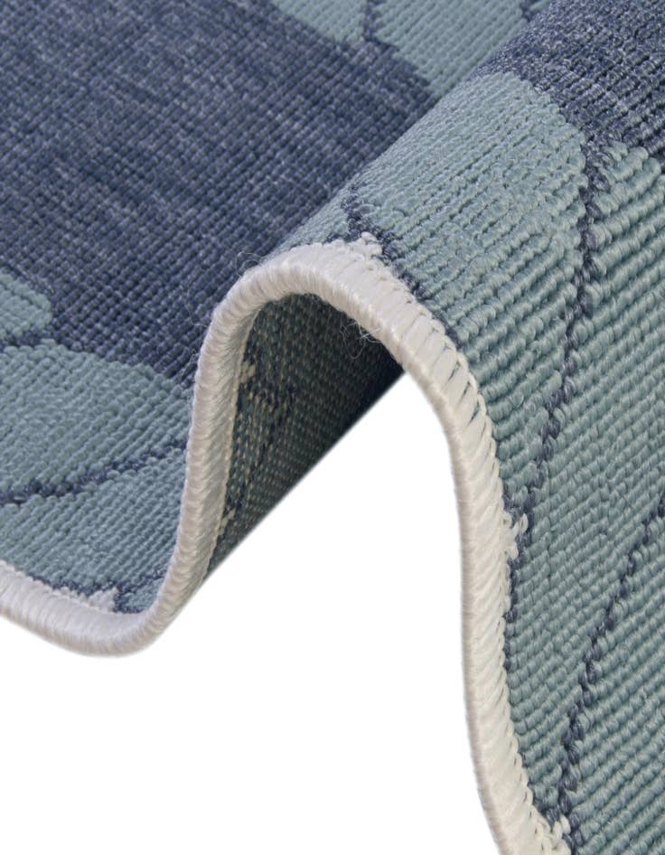Detail image of 10' x 10' Easy-Clean Coastal Indoor / Outdoor Square Rug