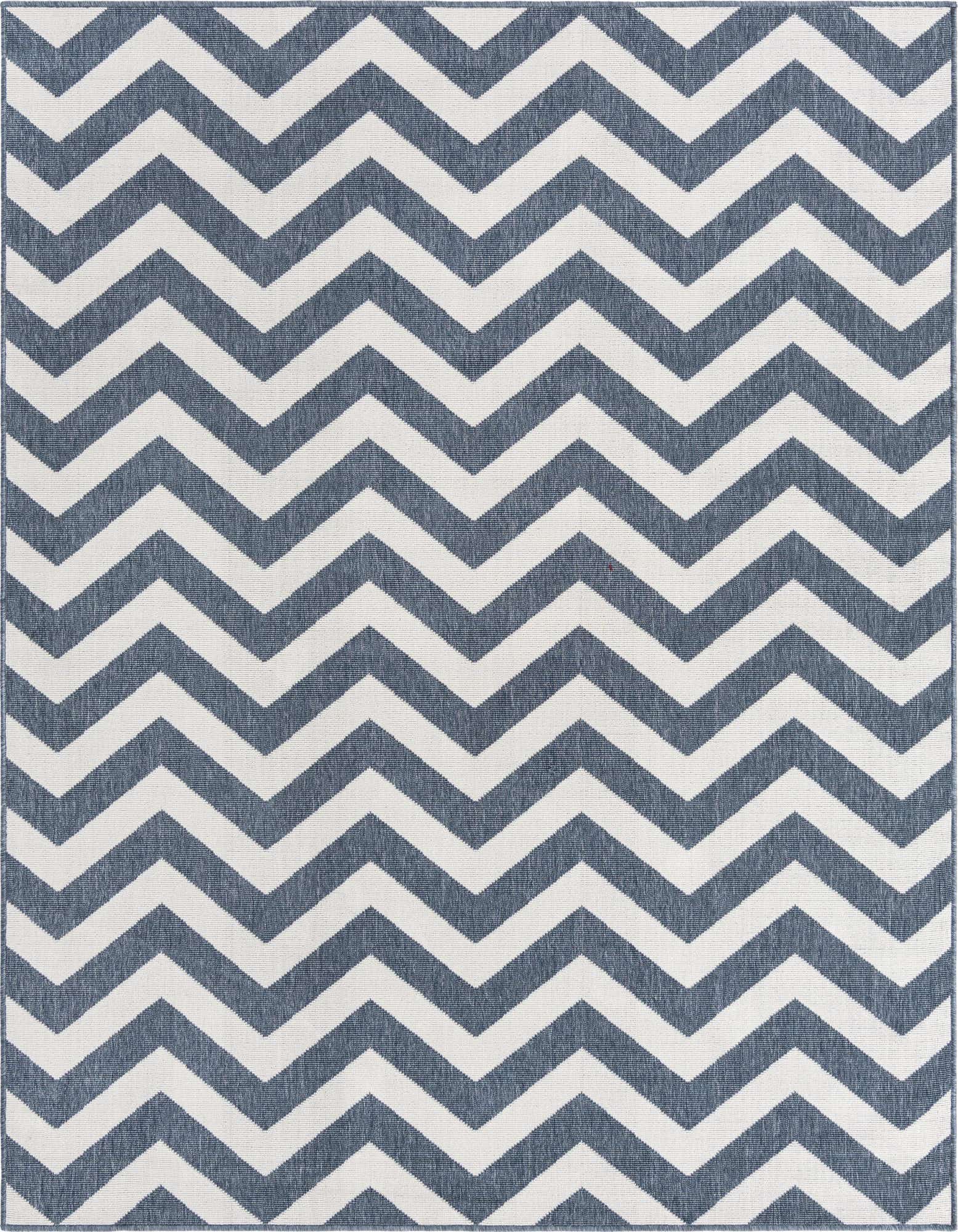 7' 10 x 7' 10 Easy-Clean Coastal Indoor / Outdoor Square Rug