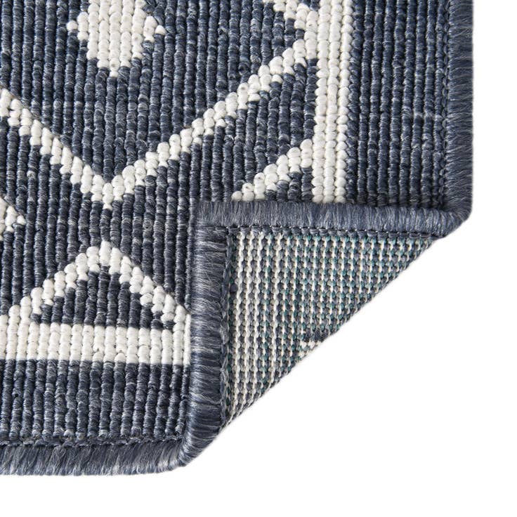Detail image of 7' 10 x 7' 10 Easy-Clean Lattice Indoor / Outdoor Square Rug