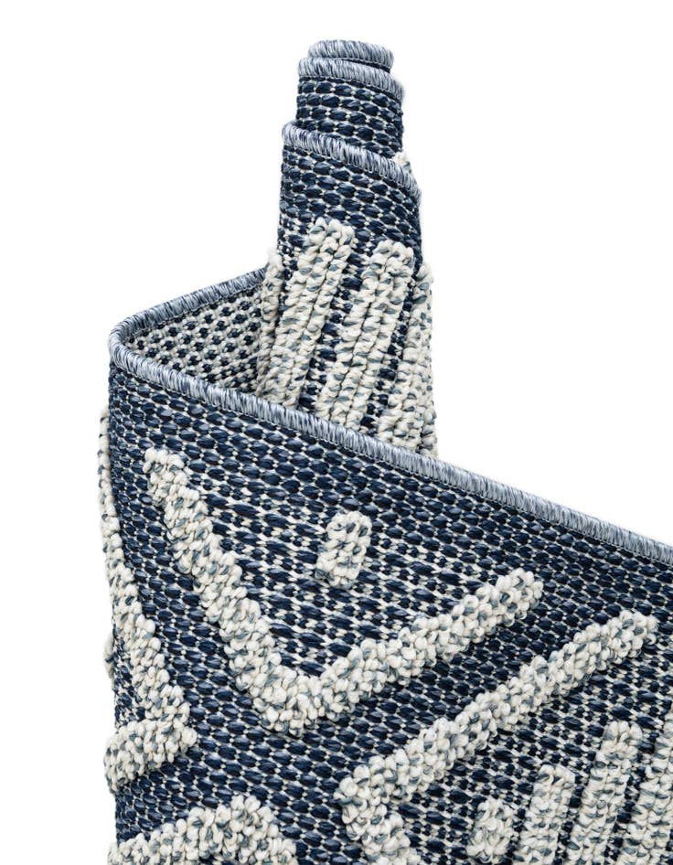 Detail image of 7' 10 x 7' 10  Washable Trellis Indoor / Outdoor Square Rug