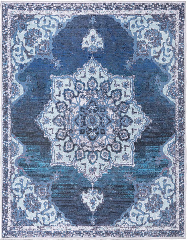 Detail image of 10' 6 x 10' 6 Washable Renaissance Square Rug
