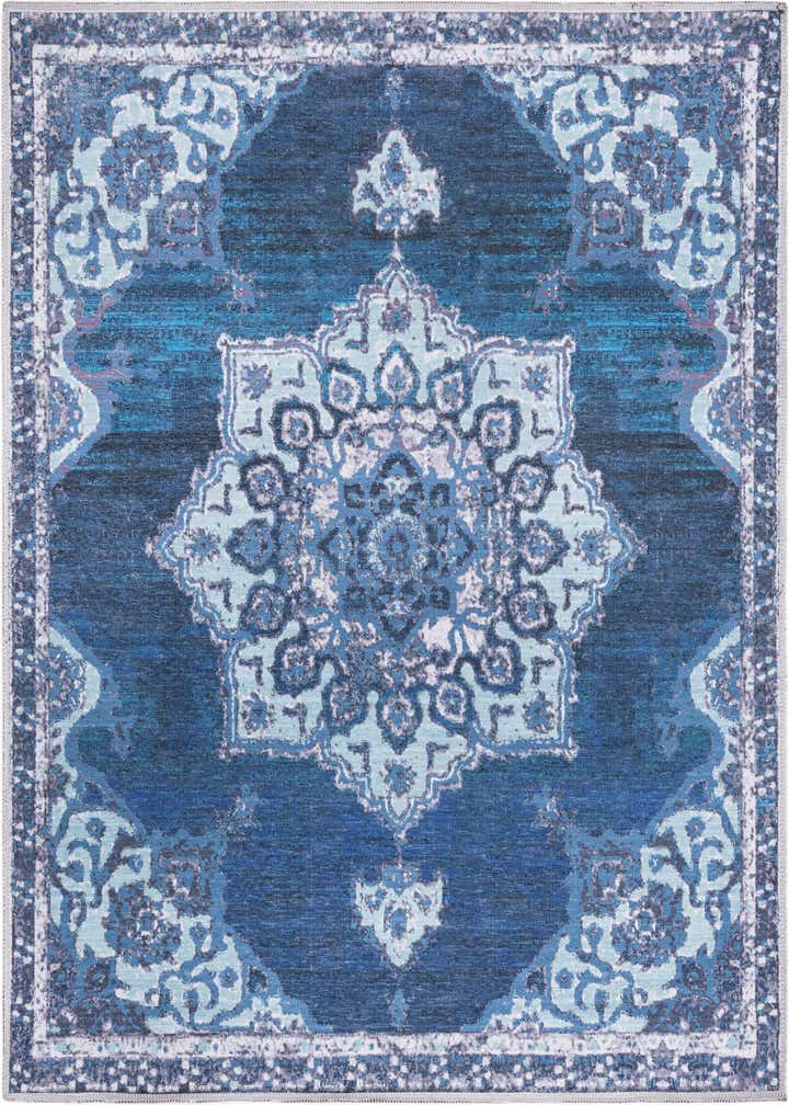 5' 3 x 5' 3 Washable Renaissance Square Rug